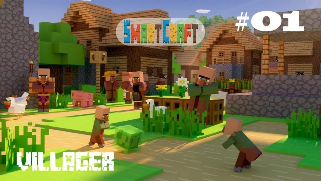 مسلسل قصة حياة قروي - الحلقة الأولى ماين كرافت #SmartCraft 36 id ymfmvuayyau youtube automatic