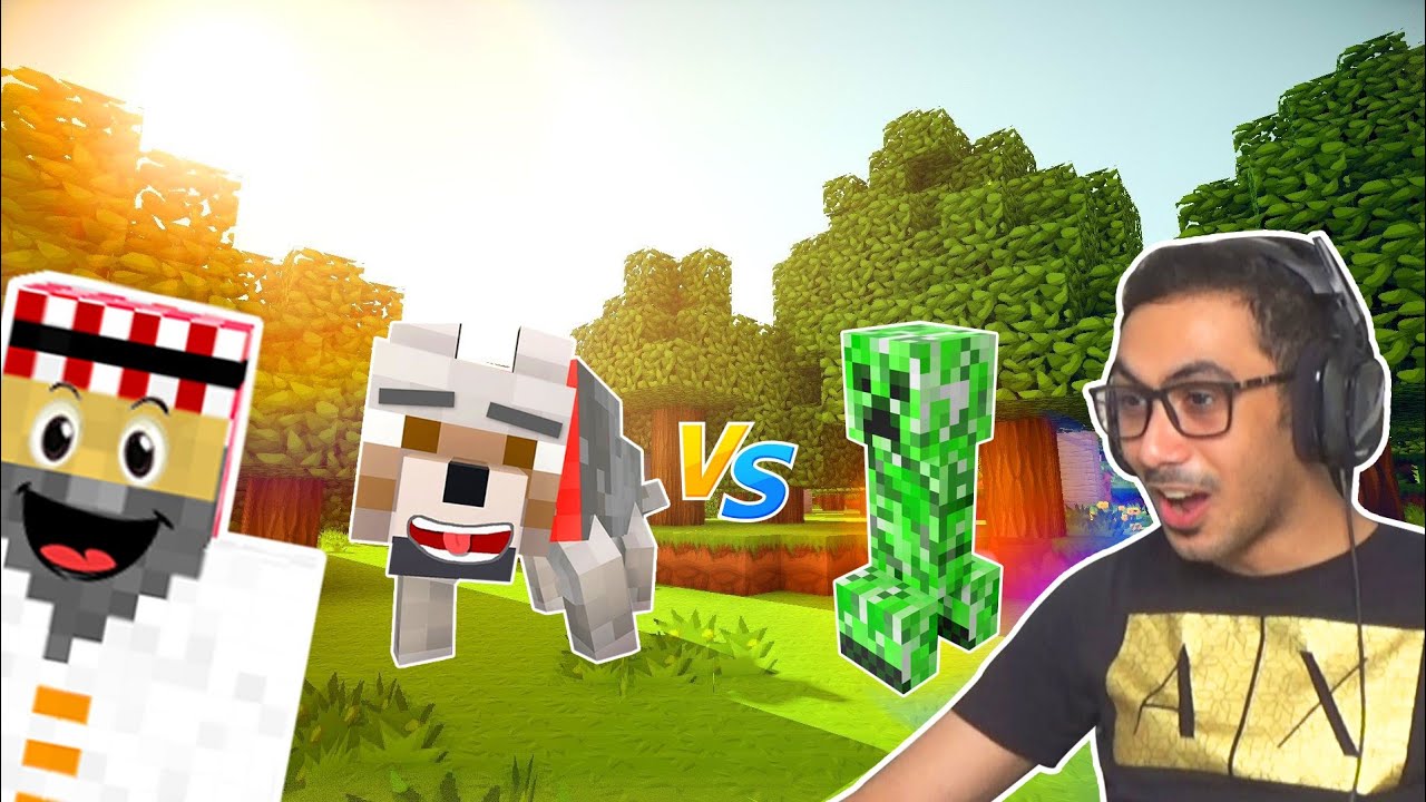 ماين كرافت #16 | اختبار شجاعة الكلب ! 1 id erdmq6zxqsm youtube automatic