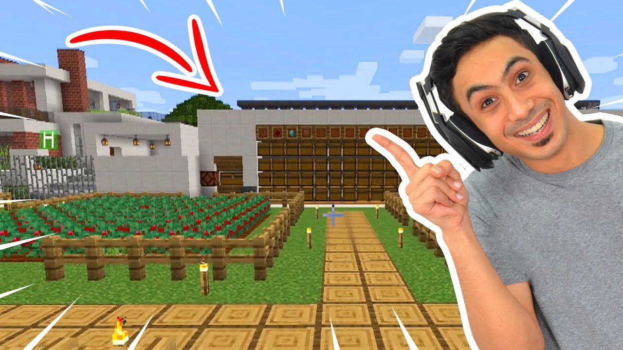 ماين كرافت #32 | تصميم جديد للبيت و المخزن ! 1 id jwaqlz6w0ec youtube automatic