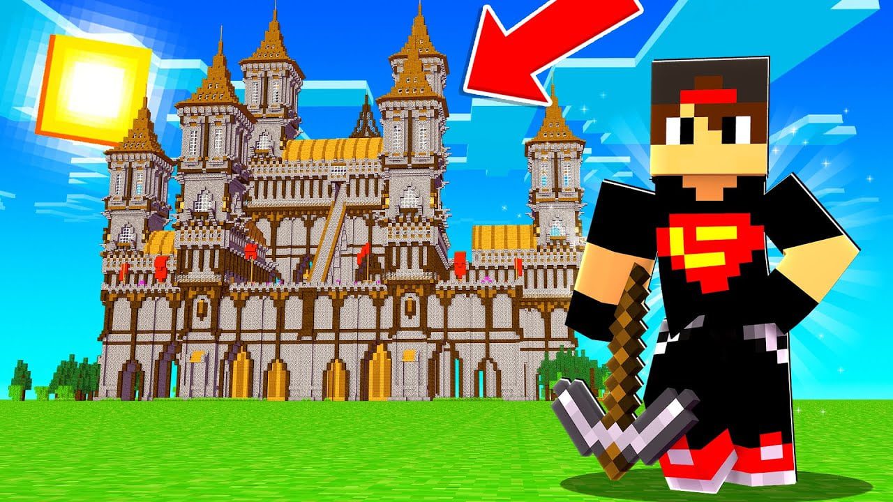 ماين كرافت مودات : بناء البيت الجديد - انتهينا من القلعة الرهيبة | Minecraft !! 😍🔥 1 id qoyqdbmoo7c youtube automatic