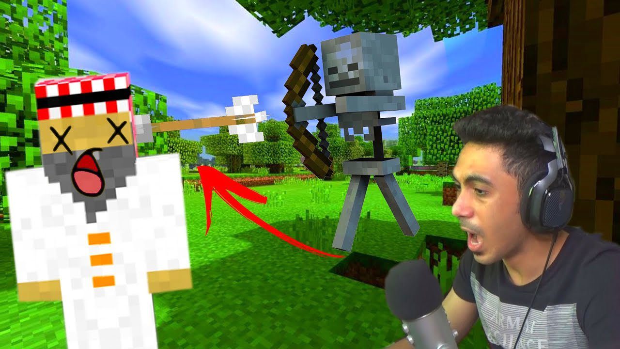 ماين كرافت #2 | هذا السكيلتون دمر حياتي ! 1 id rsryi8u1wnq youtube automatic